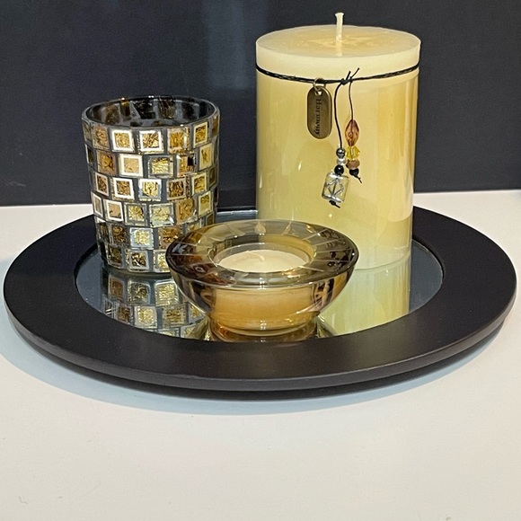 4 Piece San Miguel Sentiments Cortland Lighting  Candle Decor - Picture 2 of 12